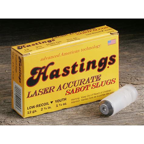 <strong>Hastings</strong> 3-1/2" Magnum components are no longer available from SlugsRUs. . Hastings sabot slugs for sale